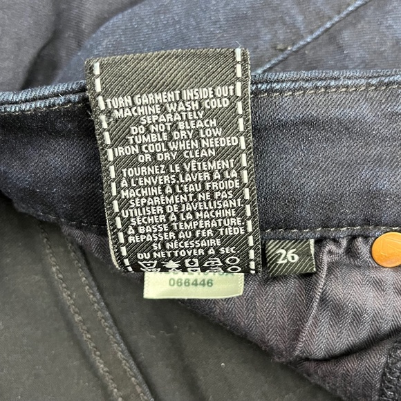 7 For All Mankind Ankle Skinny Jeans Pants Denim ((size 26)) - Picture 9 of 9